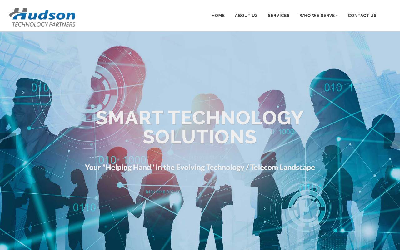 Hudson Technology Partners website — Home — captured