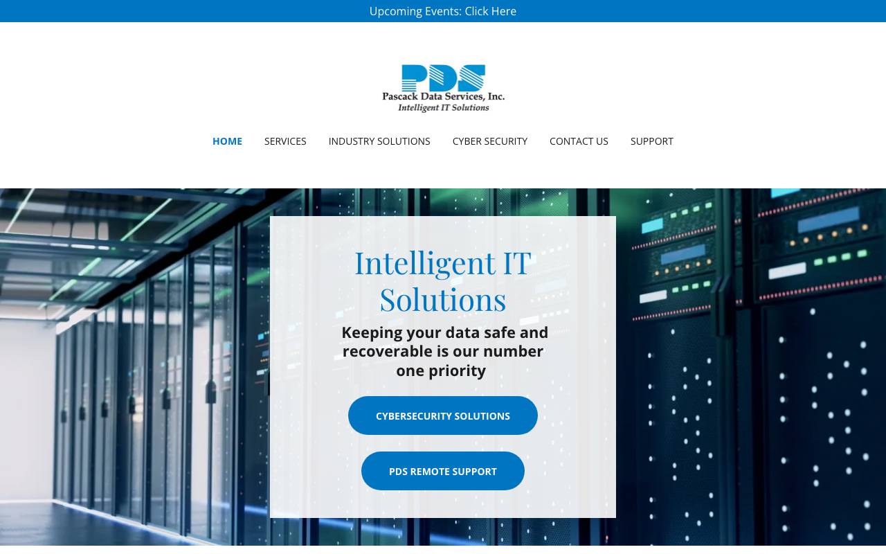 Pascack Data Services, Inc. website — Home — captured