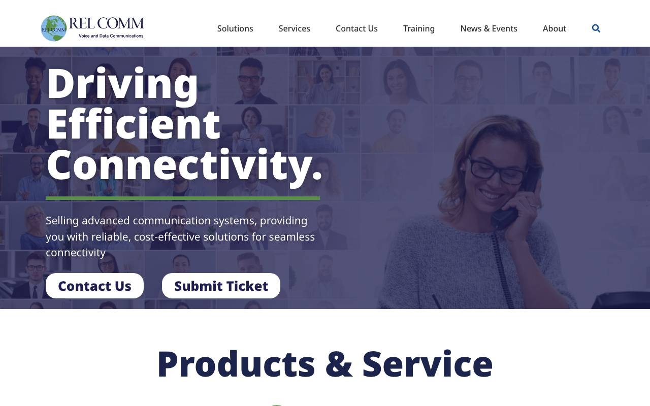 Rel Comm website — Home — captured