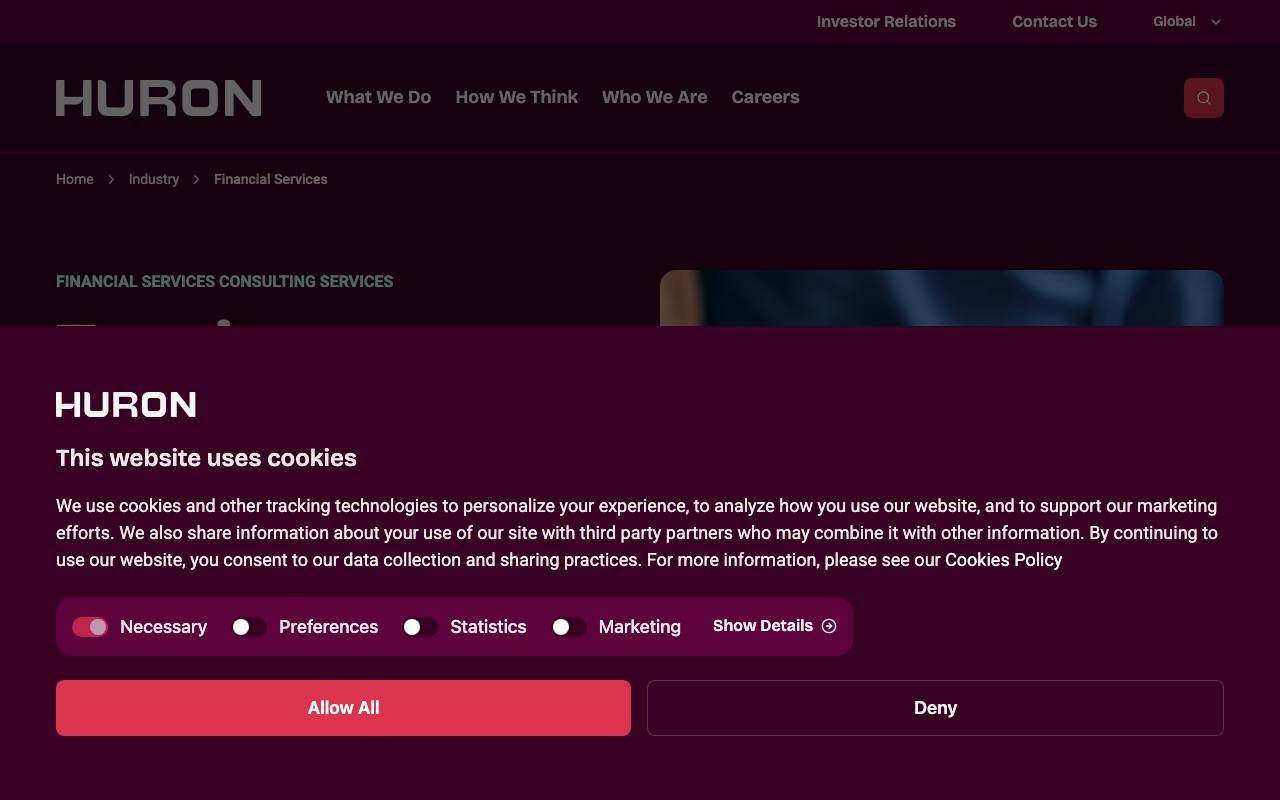 Treliant (Acquired by Huron - 2025) website — Home — captured